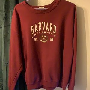 Harvard sweater
